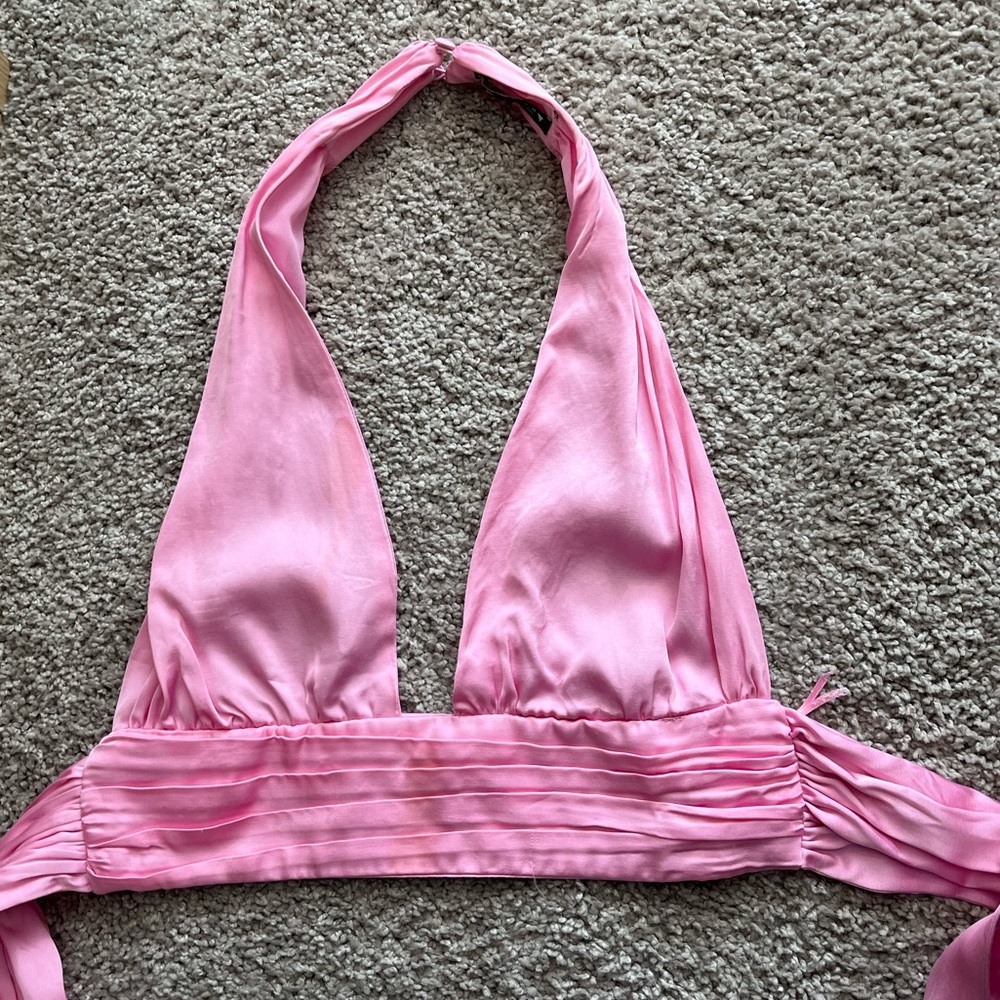 Zara Pink Halter top